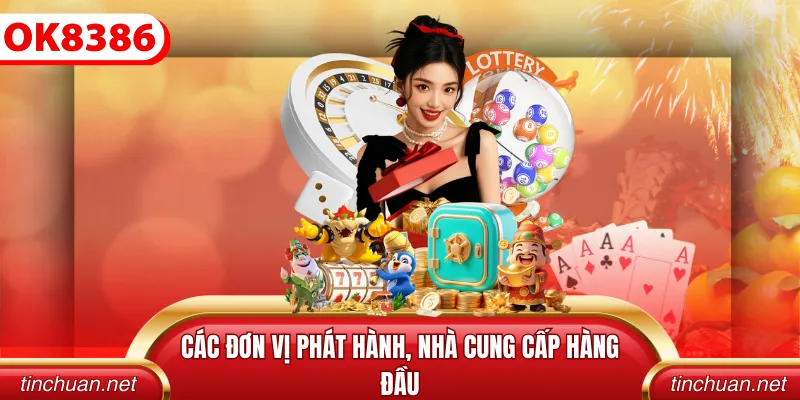 Các đơn vị phát hành, nhà cung cấp hàng đầu